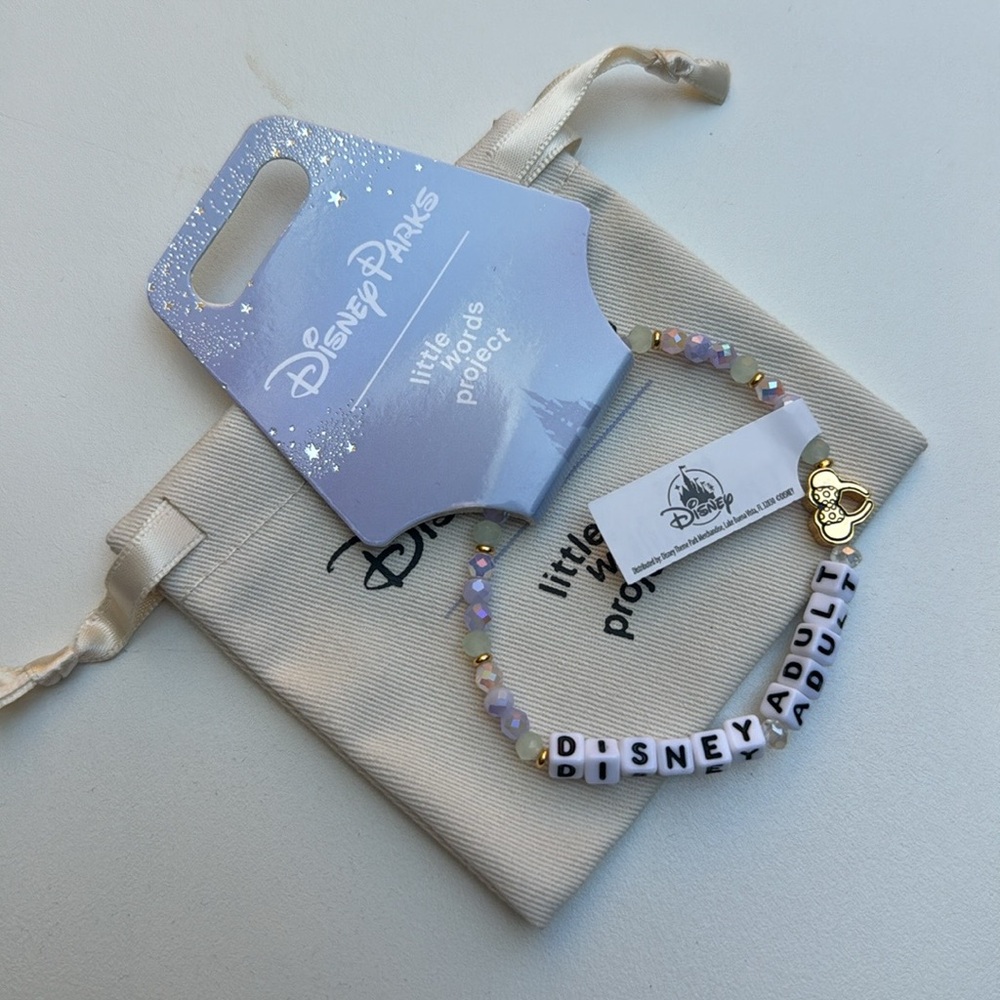 Little Words Project x Disney Parks “Disney Adult” Bracelet - Picture 2 of 8